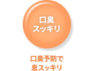 口臭スッキリ/口臭予防で息スッキリ